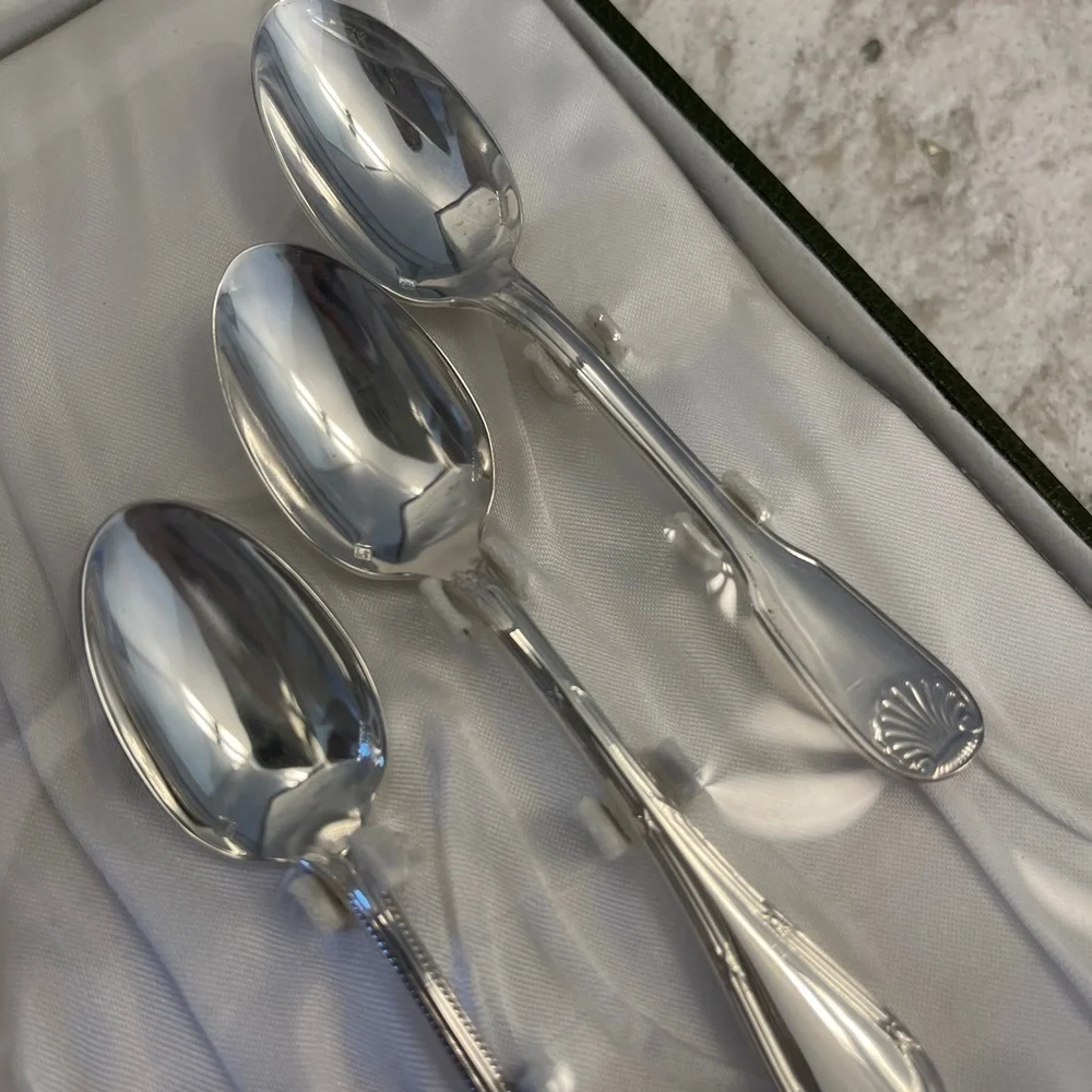 Vintage Christofle‎ Paris set of 6 teaspoons